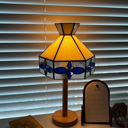 스테인드글라스 6각 빈티지조명