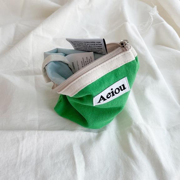 Aeiou Basic Pouch (M size)Summer Mountain