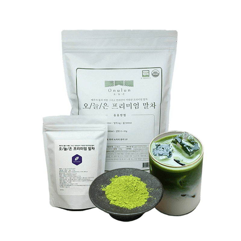 묘차 오늘은 프리미엄 말차