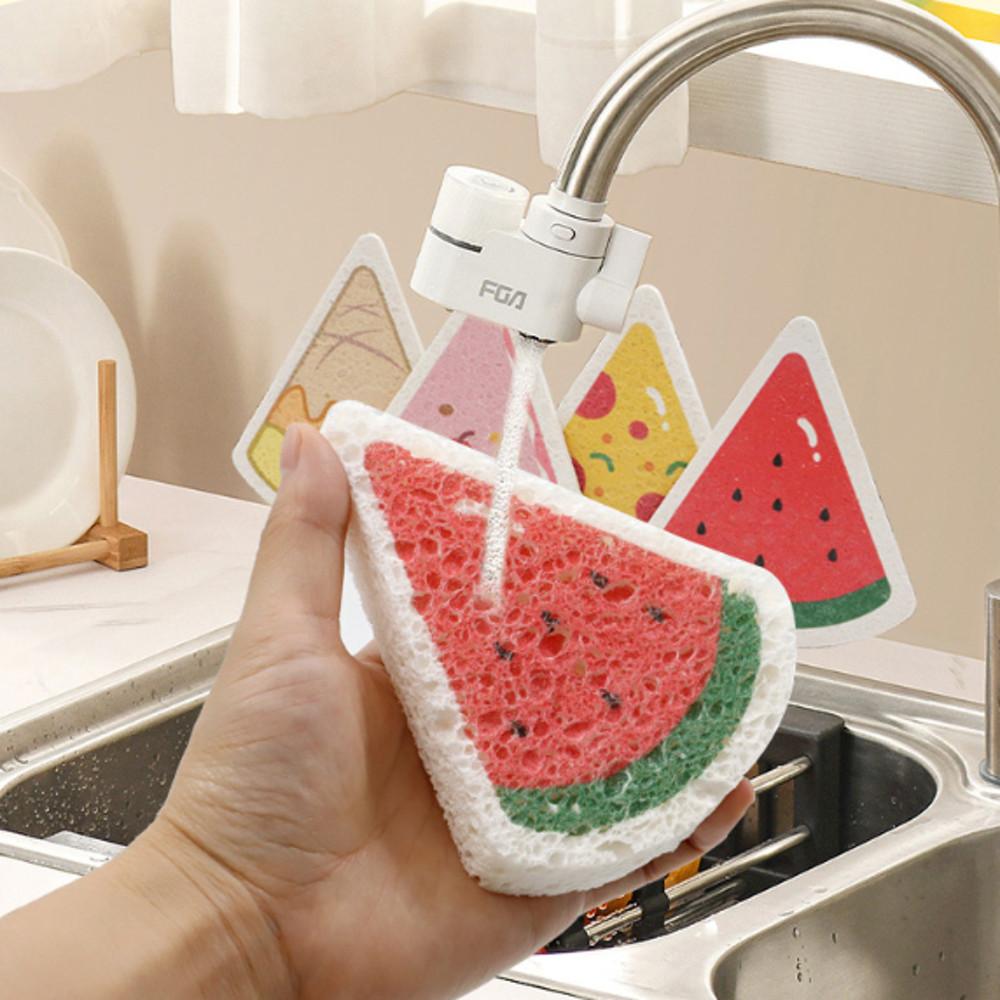 친환경 천연펄프수세미 생분해 압축수세미14종 집들이선물