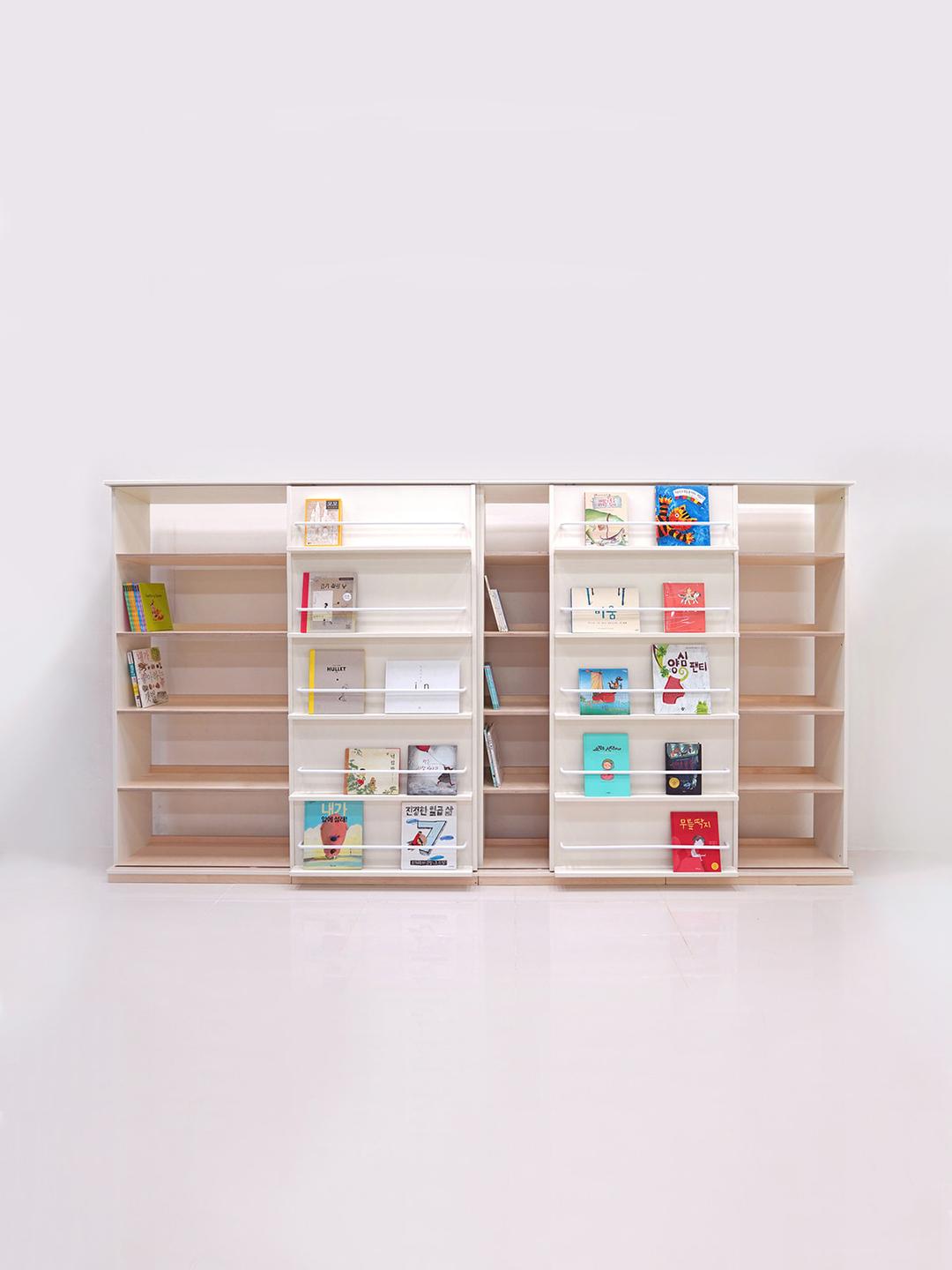 나의 작은 서점-화이트(5단)