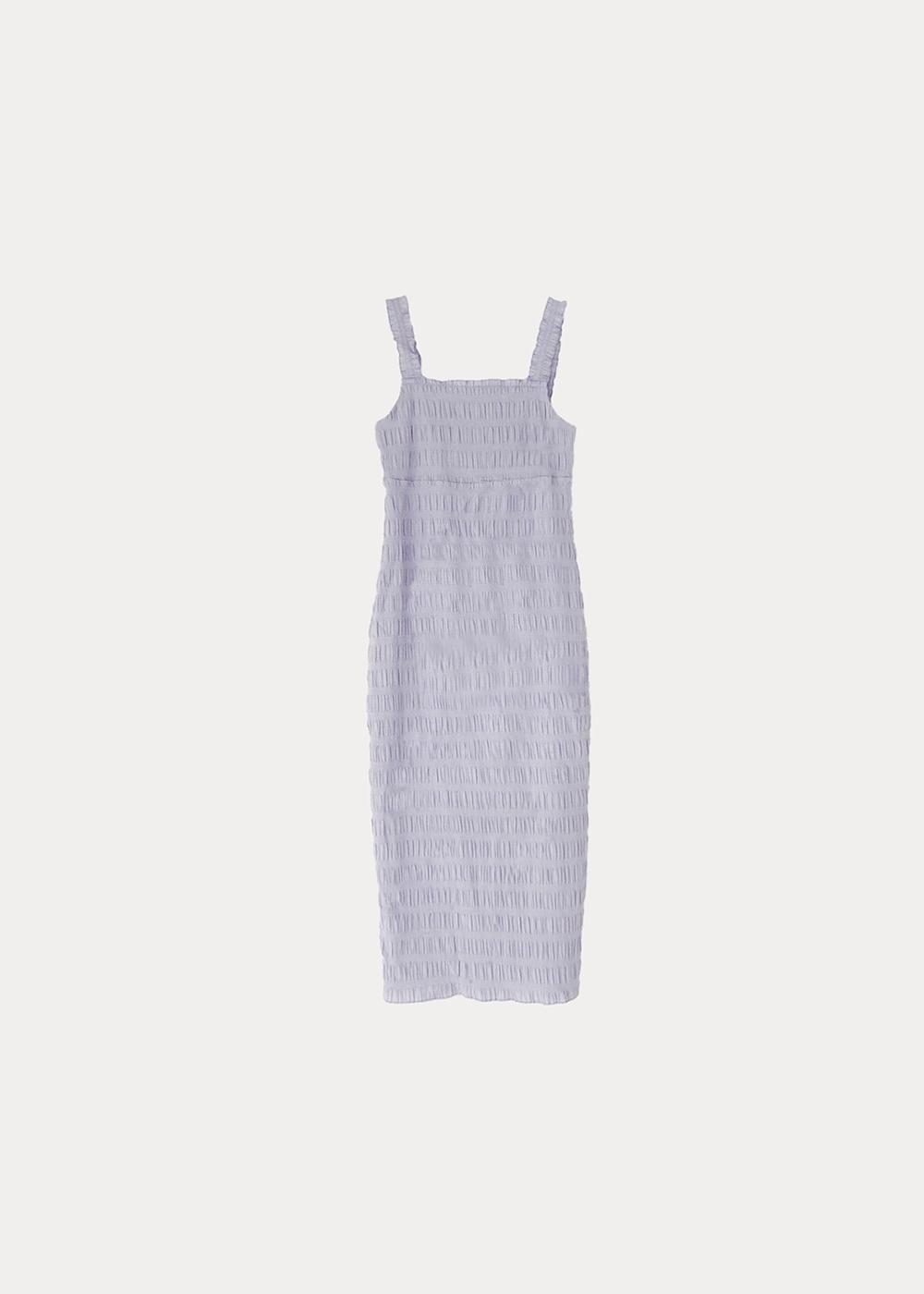 baby check dress / violet