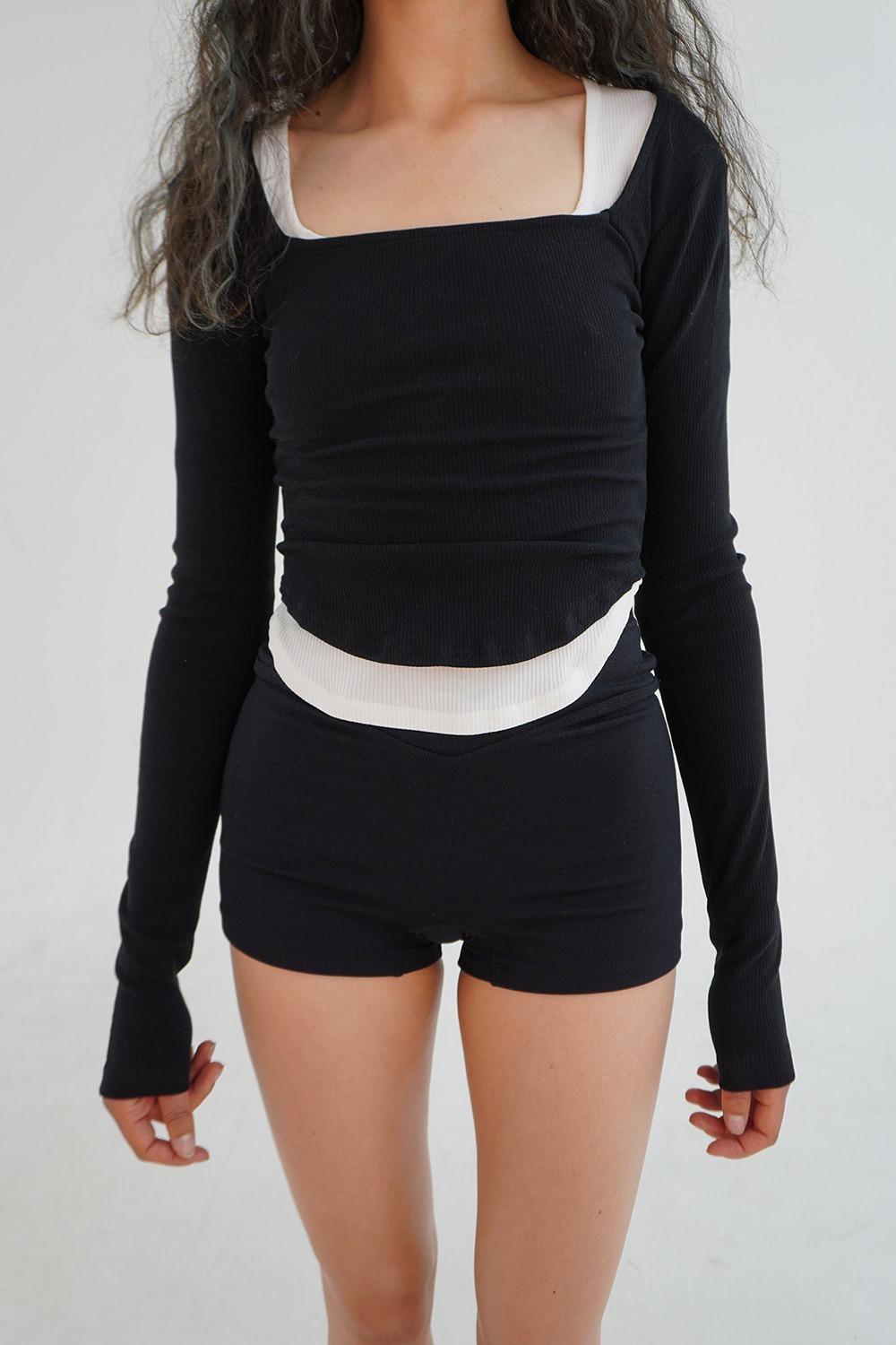 NEW SIDE SLIT TOP (long sleeve)