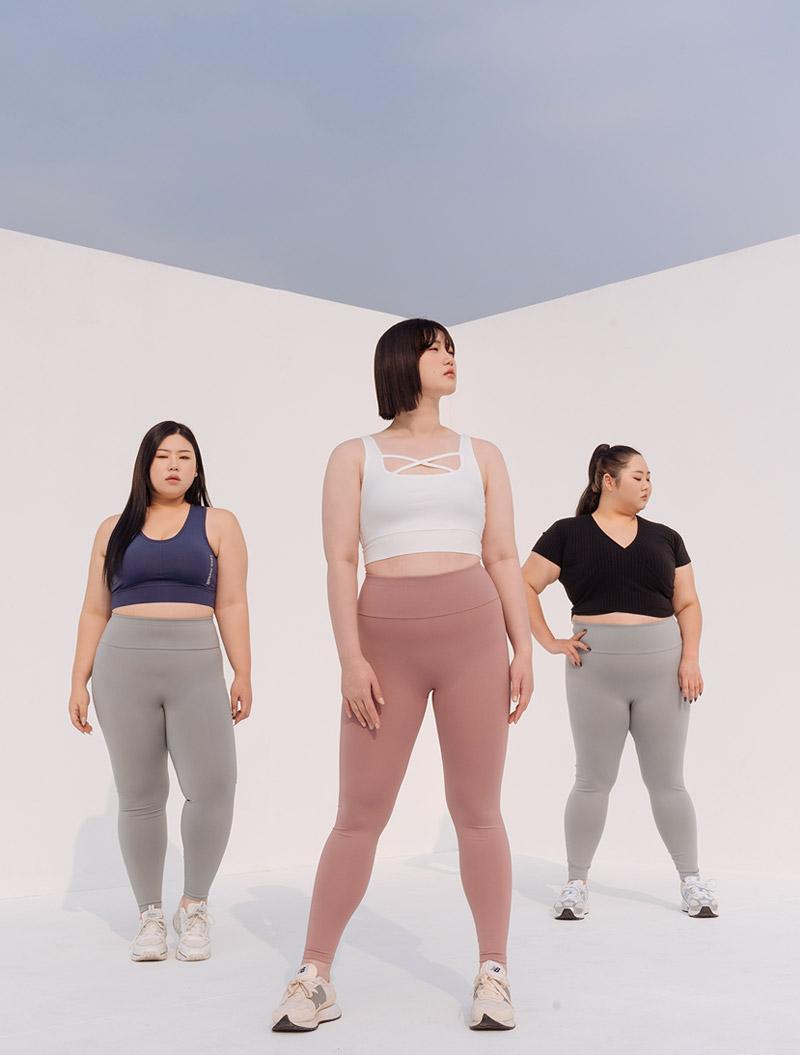 Fit.라셀븐 노라인 레깅스