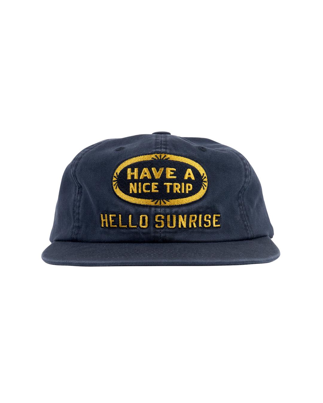HNT Oval Logo RX Fit 6P Cap_Navy