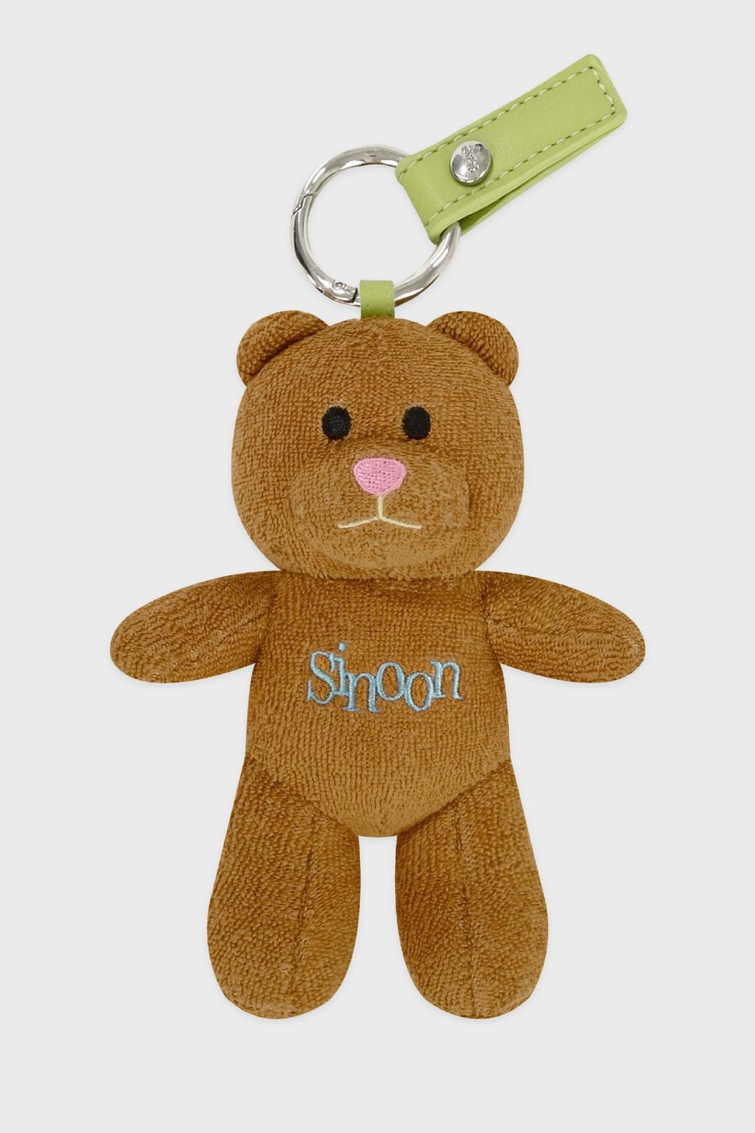 NOONI Bear Keyring (Caramel Brown)