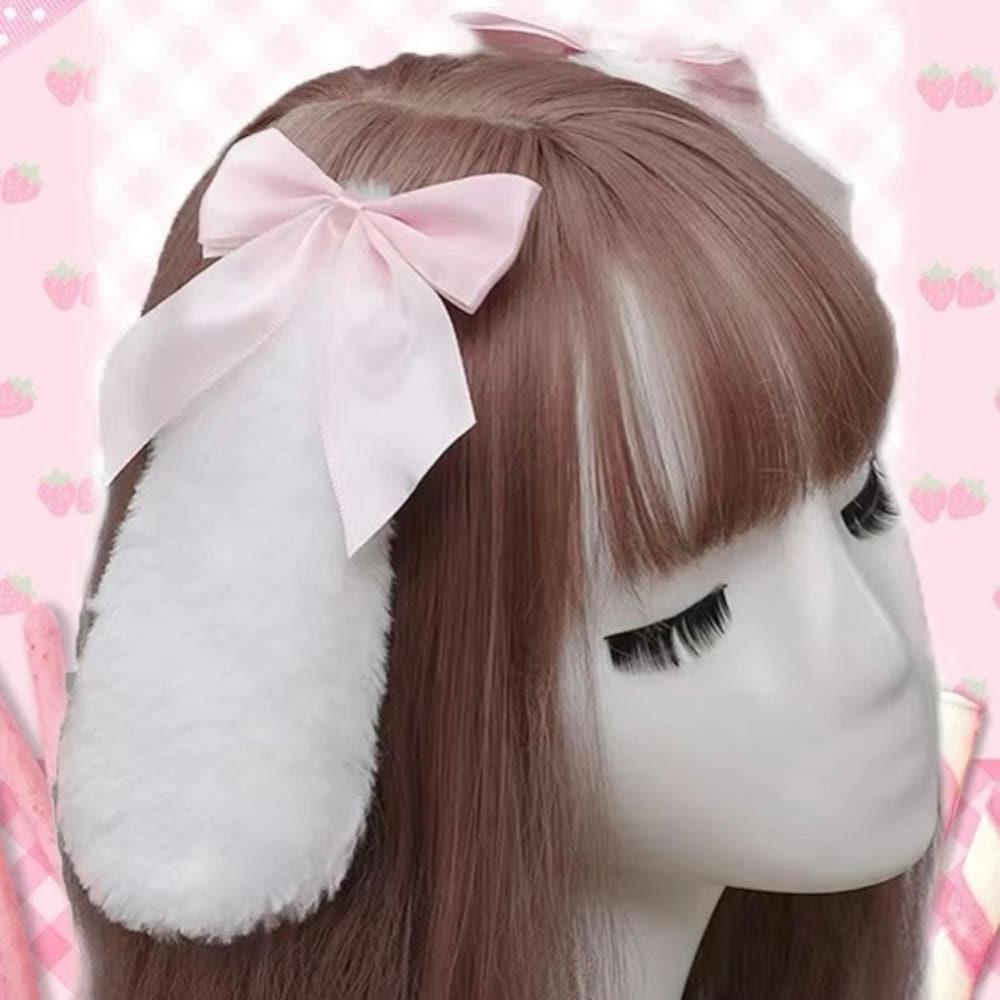 후와후와 토끼 헤어핀