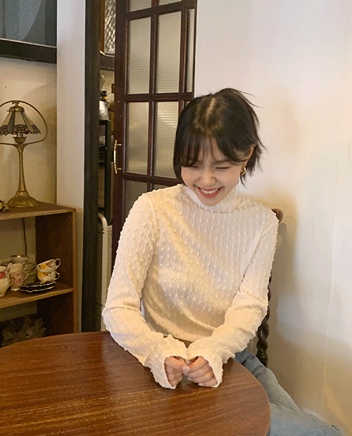 snow pola top / 2color