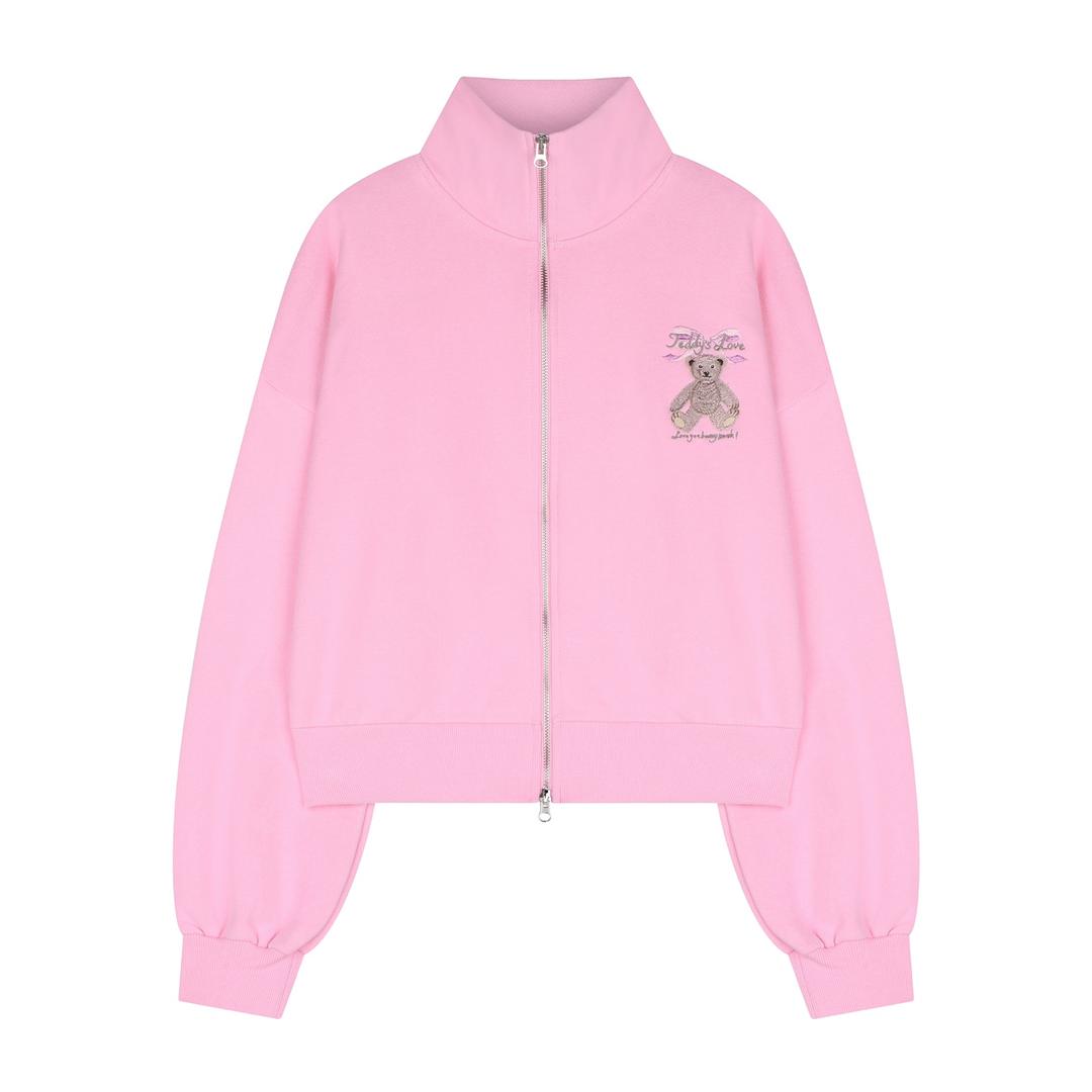 (2023 SS) Teddy’s Love Track Top (PINK)