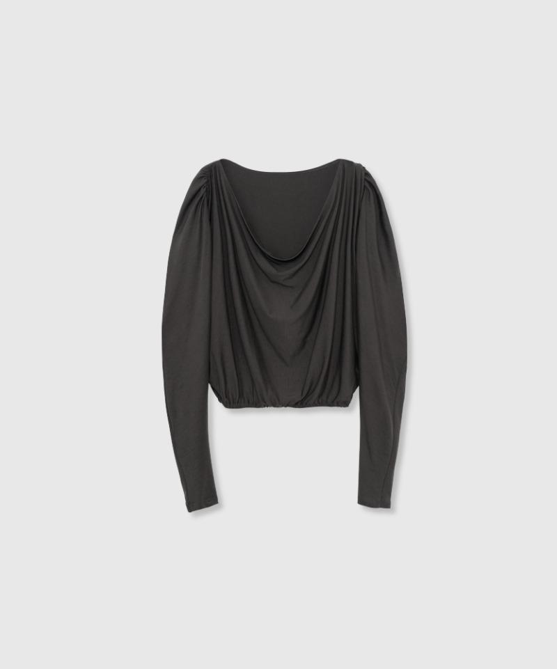 Tender back top (Charcoal)