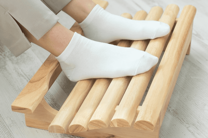 원목 책상 사무실 의자 수유 발받침대