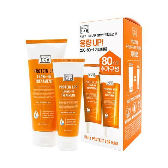박준뷰티랩 LPP 단백질 노워시 트리트먼트 헤어팩 200ml+ 80ml (증정기획)