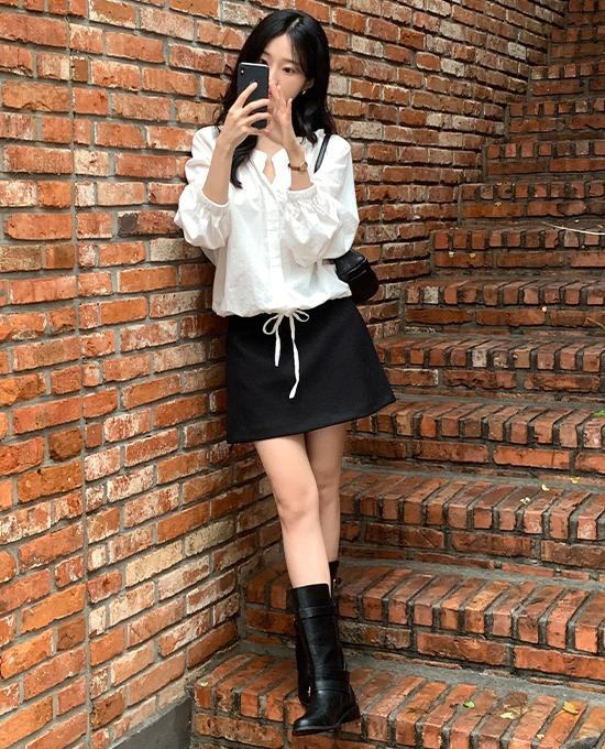 메리어라운드 [간절기][가을신상🍁] 버디 에이라인 미니 (sk)