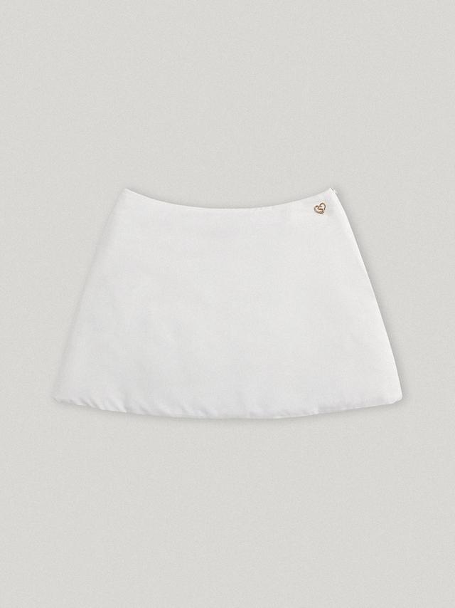 【LOULOUSEOUL】Glow Sheer Layering Skirt (Gray) LOULOUSEOUL Glow Sheer Layering Skirt - White