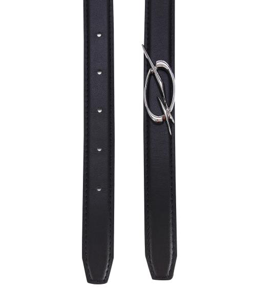 51퍼센트 포 우먼(51PERCENT FOR WOMAN)  Woman Logo Belt - Black - 사이즈 & 후기 | 무신사