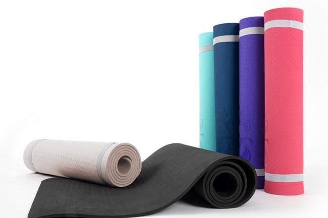 TPE 고탄력 요가매트 8mm 필라테스 헬스