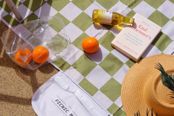 체크 양면 방수 감성 소풍 피크닉 돗자리 매트