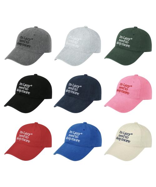 레이지지(LAZYZ)  Sleep More Washing Ball Cap - 사이즈 & 후기 | 무신사