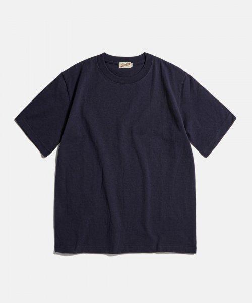 9oz USA Cotton Tubular Tee Navy