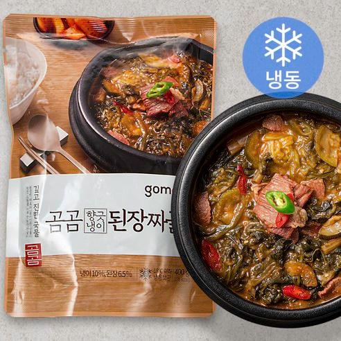 곰곰 향긋 냉이 된장짜글이 (냉동), 400g, 1개