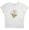Glass Rose top (Ivory)
