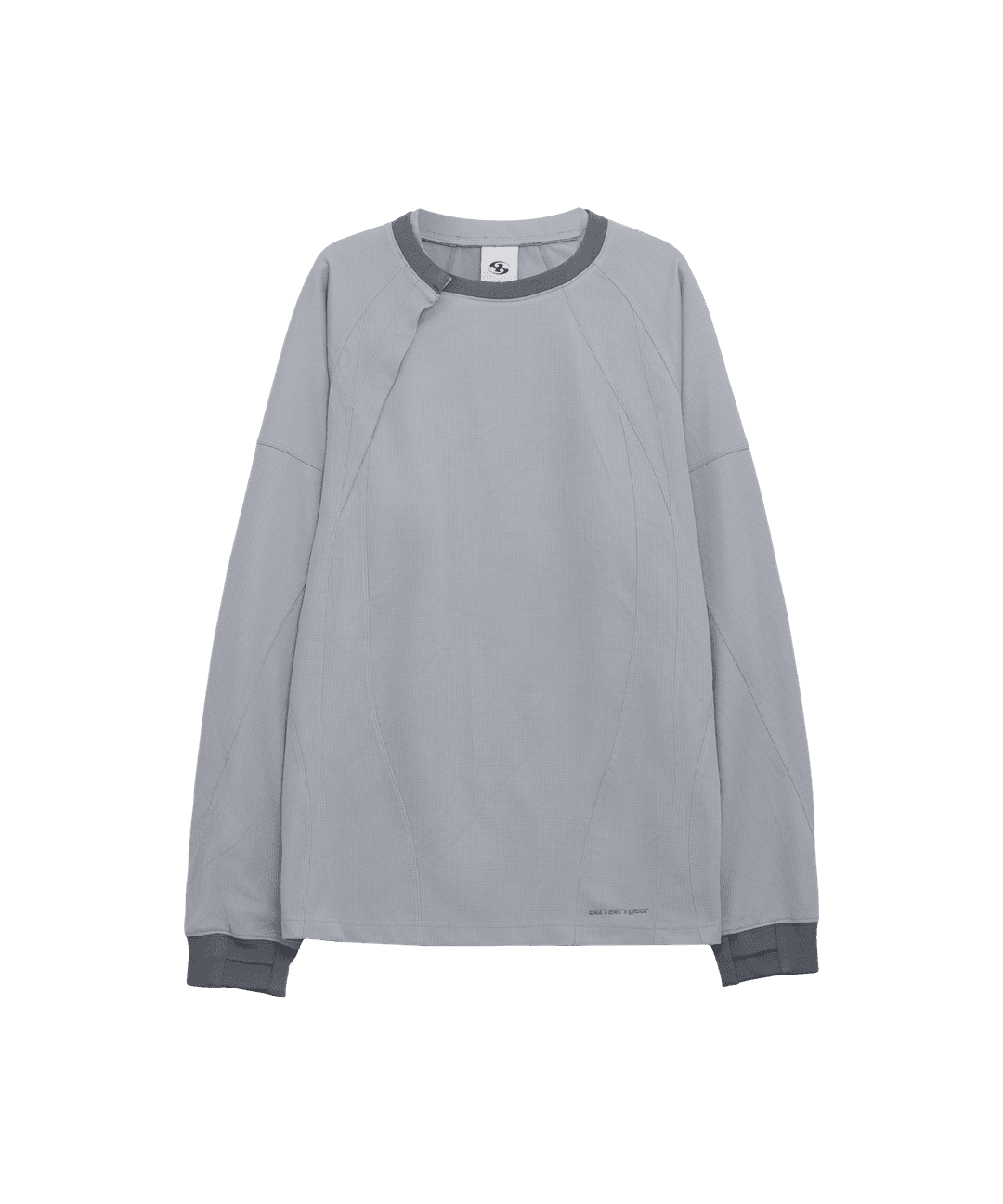 PLACKET LONG SLEEVES [GREY]
