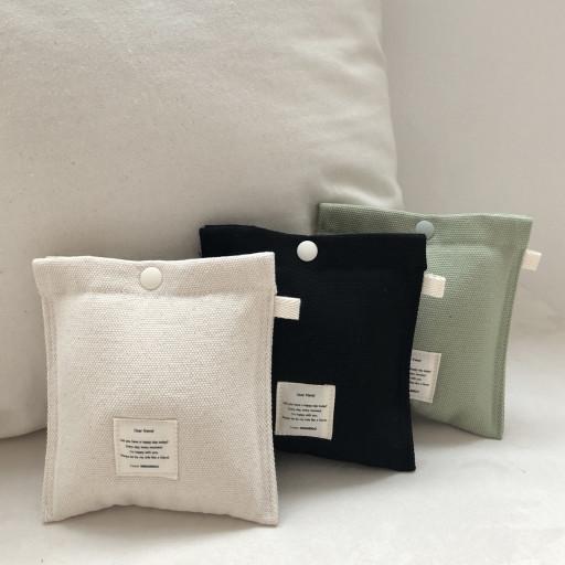 7col 캔버스 사각 파우치 미니파우치