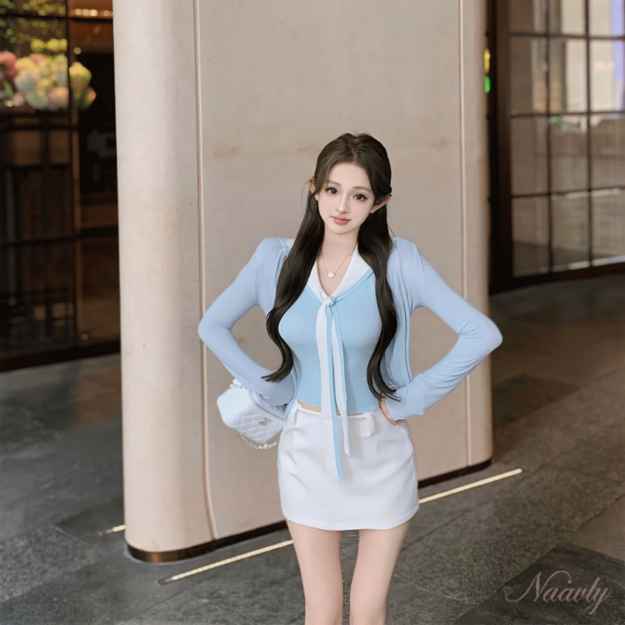 2c 파인트 세일러 가디건 set