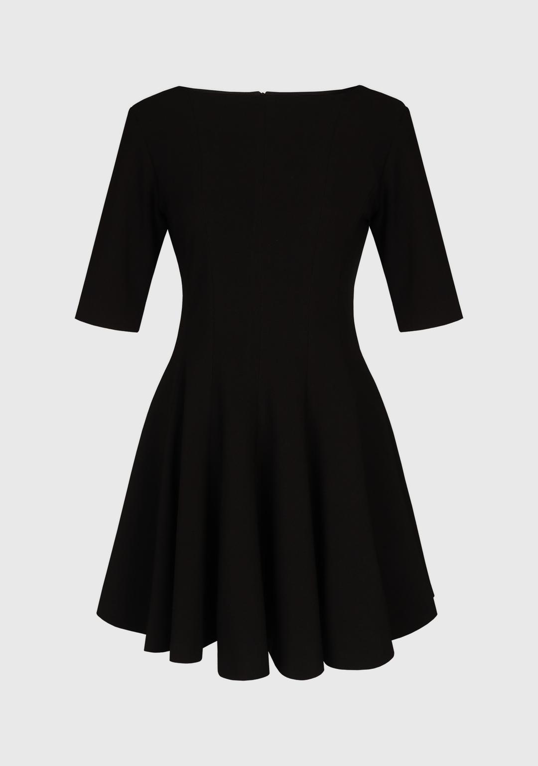 Curve Line Flare Dress