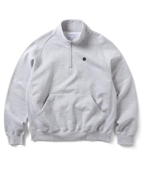 PAW Half Zip Pullover Heather Grey