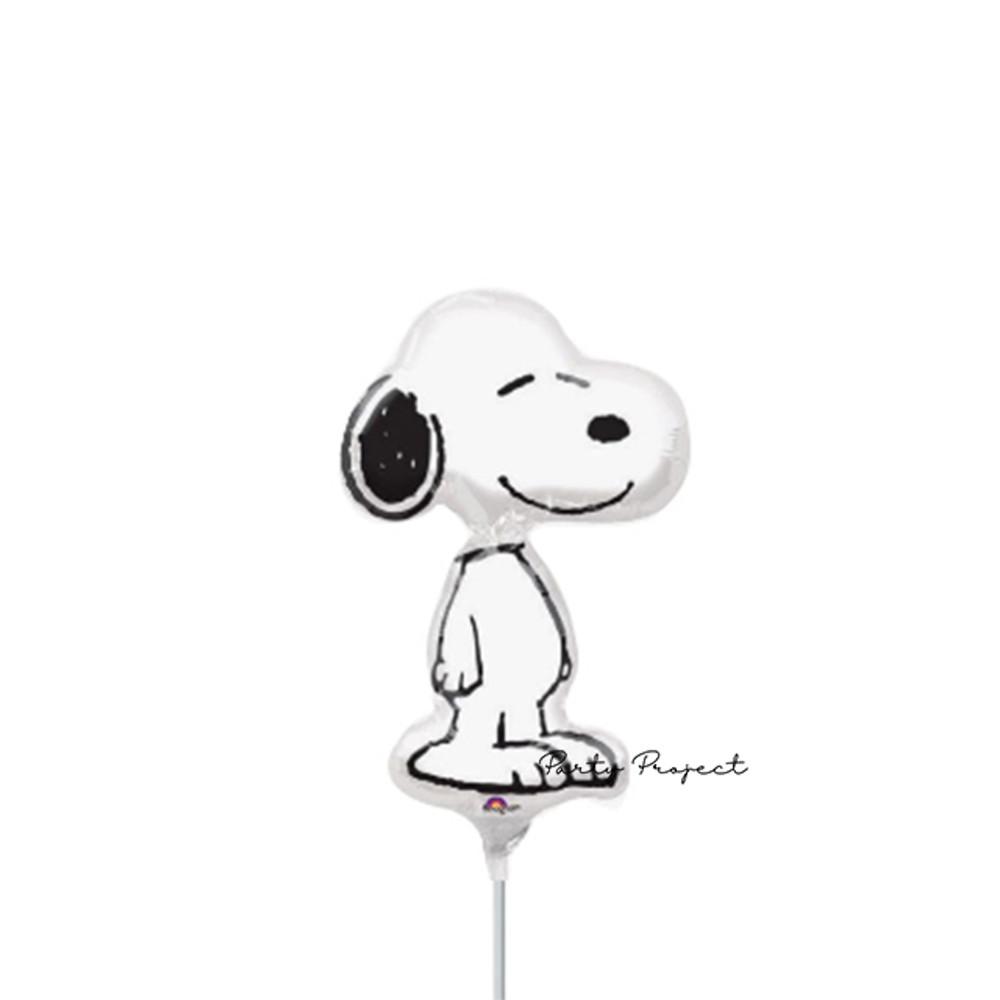 귀여운 스누피 미니쉐잎 은박 풍선