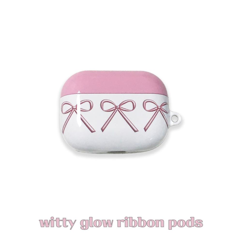 위티 글로우 리본 에어팟케이스