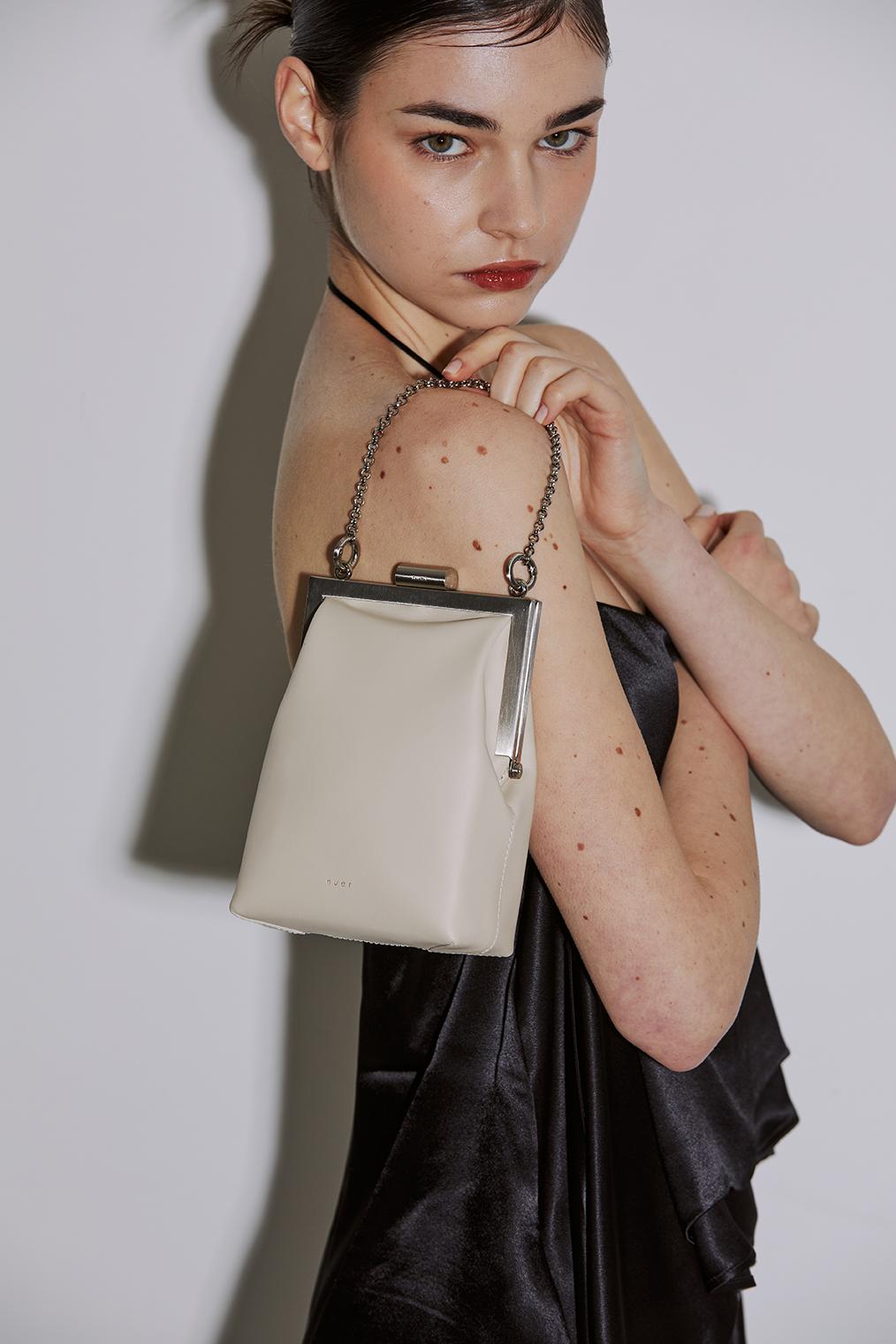 Vieve Mini Bag  Ivory Solid