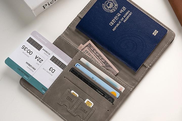 스트랩 여권 케이스 (3color)