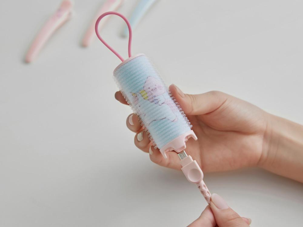 카카오프렌즈 러블리어피치 USB헤어롤 정품