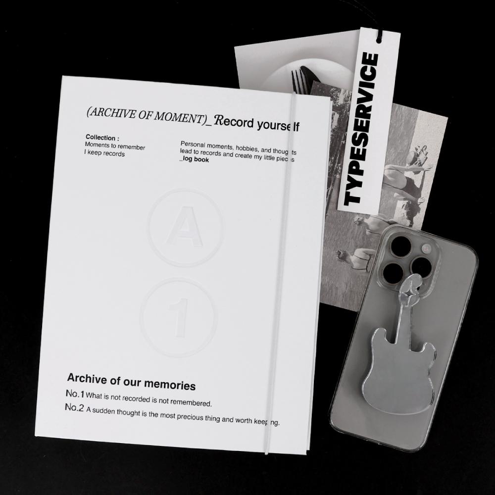 (바인더 단품) 워너디스 아카이브 AOM A5 6공 포카 바인더 커버 ( 스크랩 다꾸 )