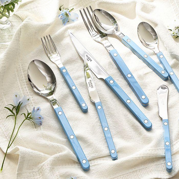 사브르 뉴 비스트로 커트러리 샤이니 파스텔 디너 선물세트