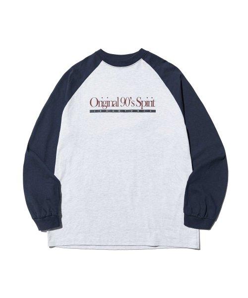 오리지널 라글란 롱 슬리브_그레이