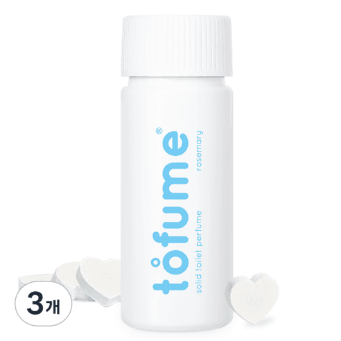 토퓸 화장실 방향제 본품 로즈마리 30p, 24g, 3개