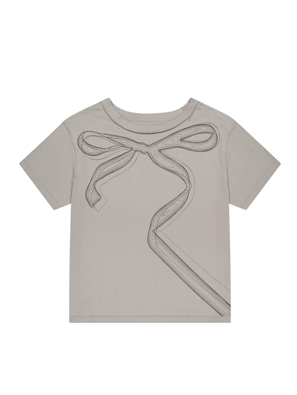 [05/31 예약배송] DAMAGED T-SHIRTS [BEIGE]