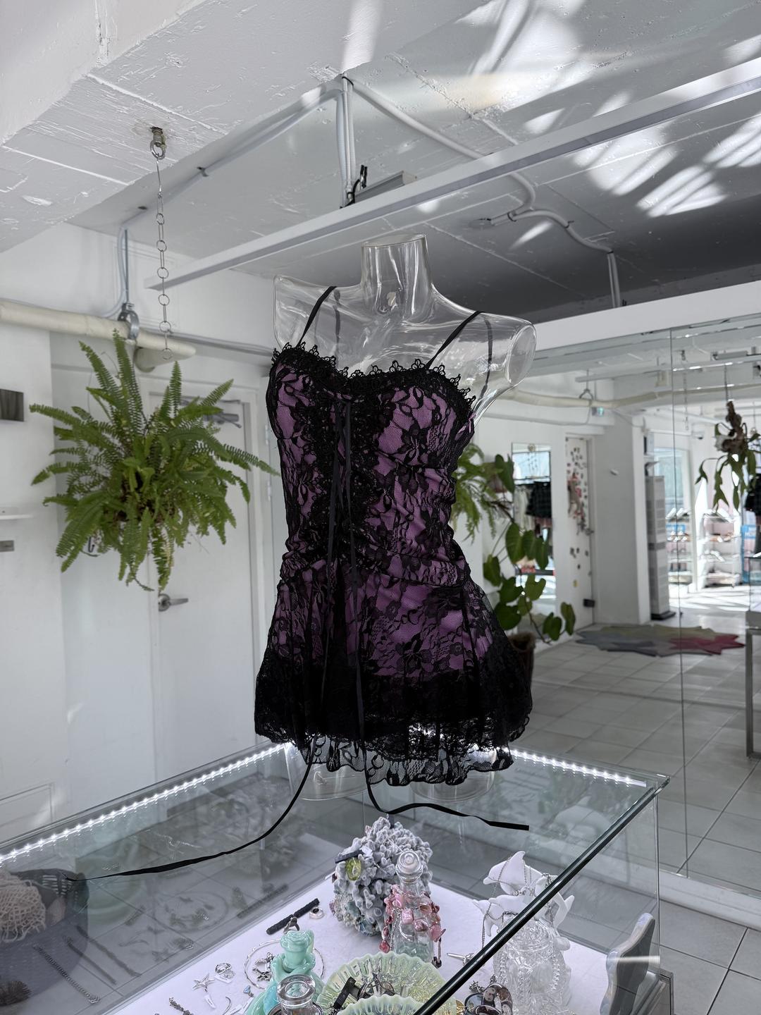 lace cami one piece