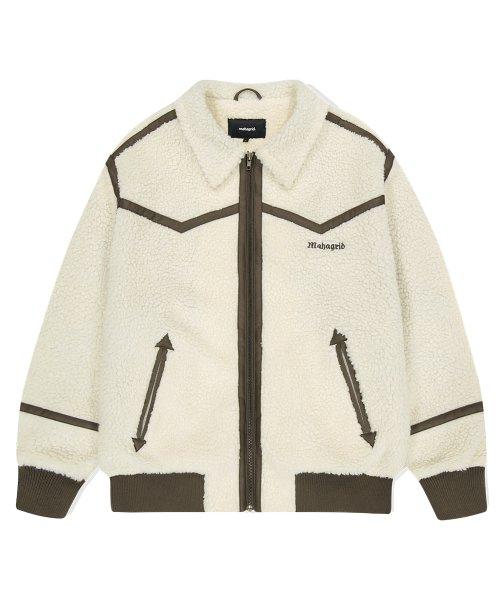 SHERPA FLIGHT JACKET IVORY(MG2DWMJ240A)
