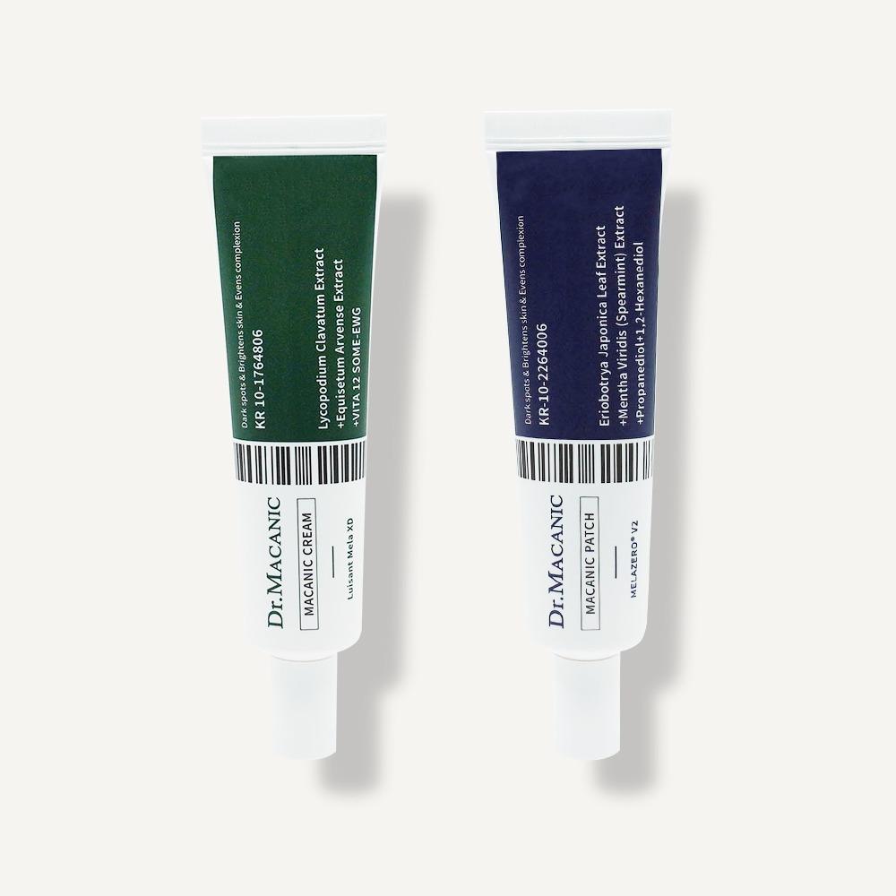 매카닉 기미 색소 침착 잡티 검버섯 흑자 스팟 패치 크림 SET