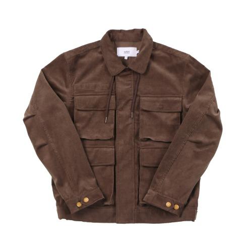 CORDUROY JACKET (BROWN)