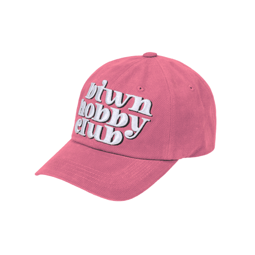 HOBBY CLUB BALL CAP(PINK)