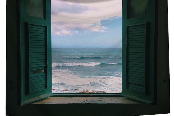 [해외] 그린윈도우 초대형 패브릭 포스터