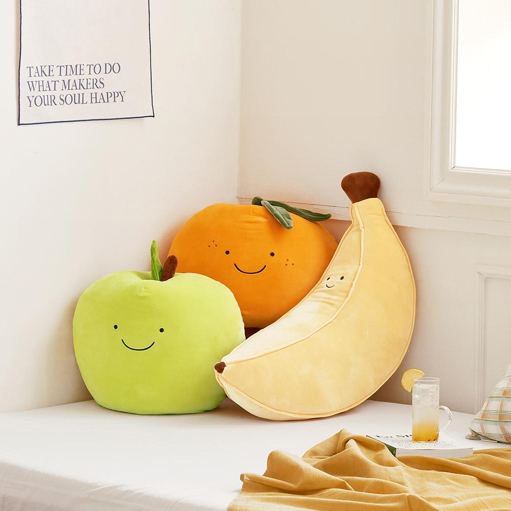 [단독]"넌 나의 비타민" 귀여운 말랑모찌 과일 쿠션 3종택1