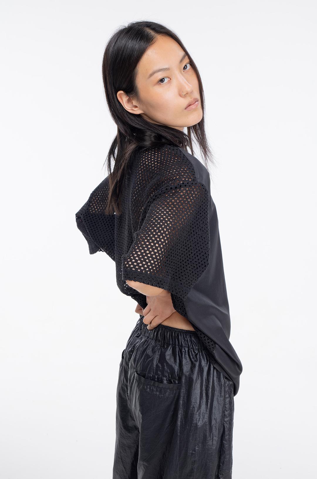 G_SHOULDER CONVERT TOP / BLACK
