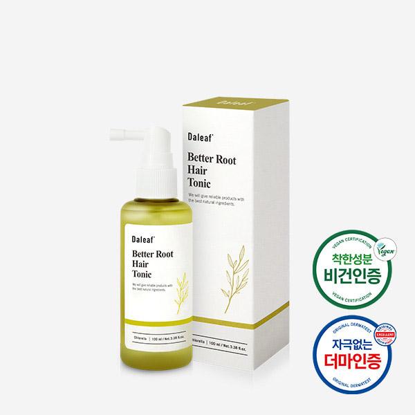 수시로 뿌려서 관리하는 두피 영양제달리프 클로렐라 베러 루트 헤어토닉 100ml(탈모증상완화 기능성)