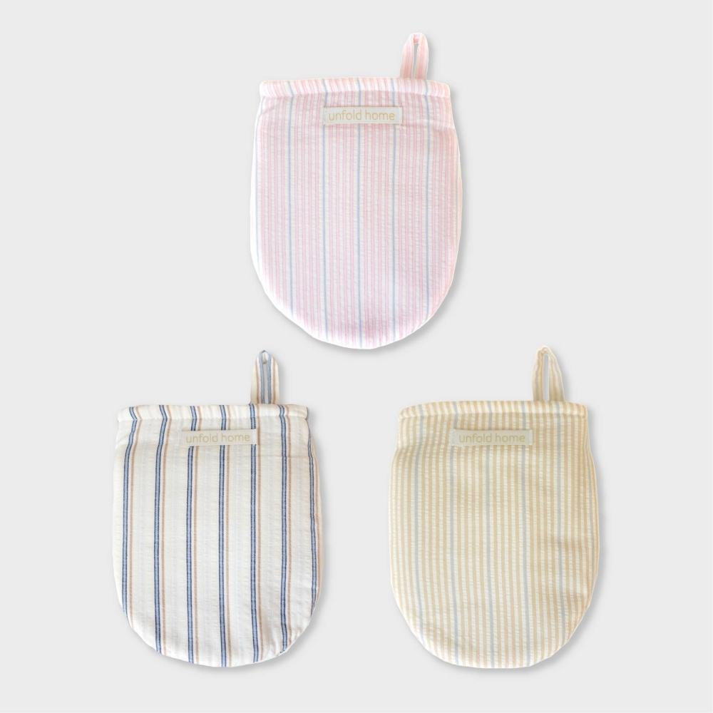 Stripe oven mitt (3colors)
